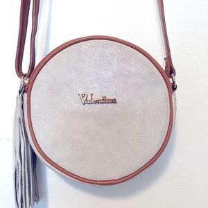 Valentina Shimmery Crossbody Bag
